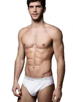Erkek Slip 3 Lü Paket US. POLO ASSN. 83057 Beyaz Beyaz Beyaz